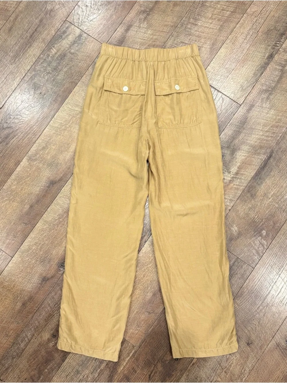 J. Crew Straight-leg pant with surplus pockets Honey Brown 00
